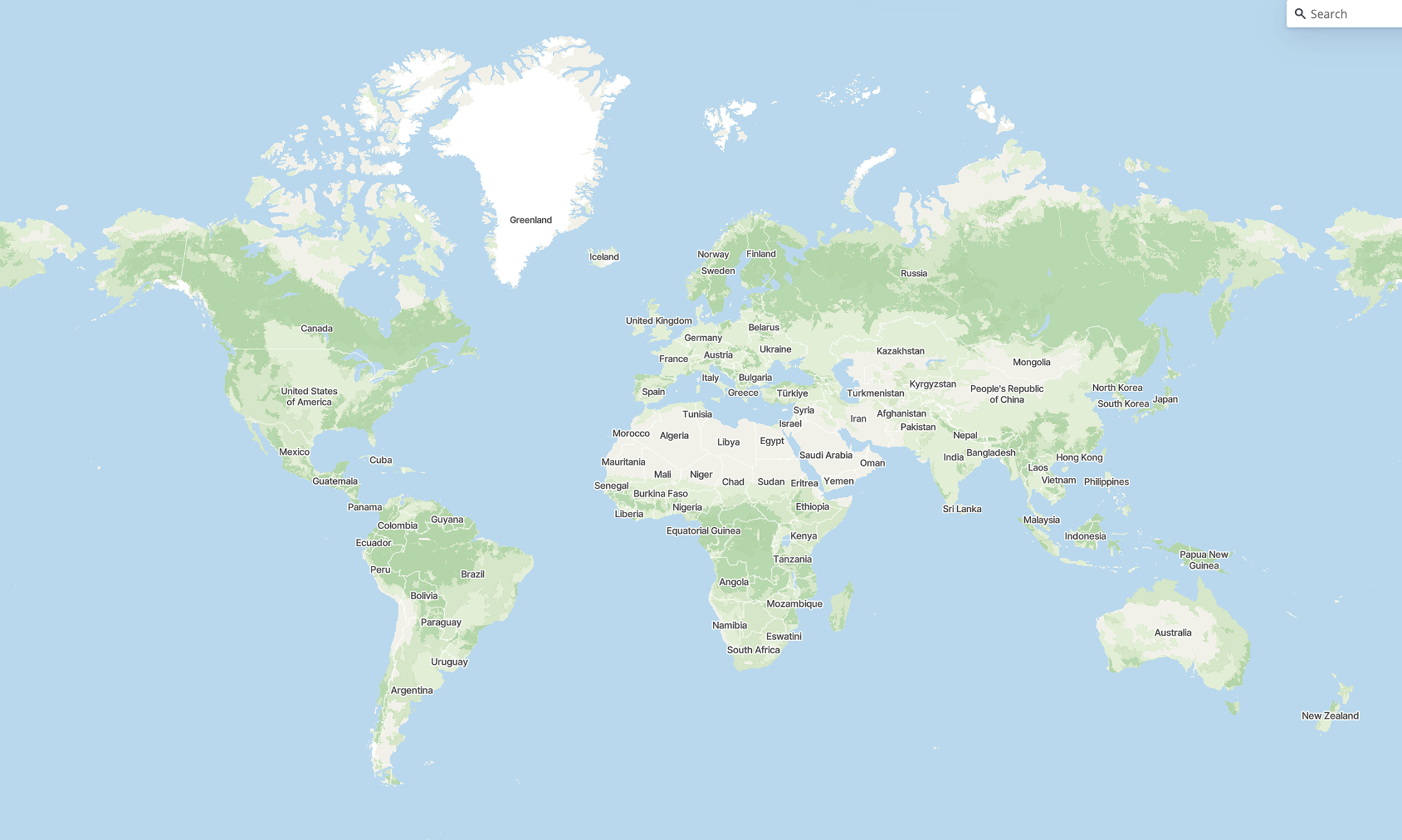 World map